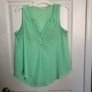 Lush Mint Green Flowy Top